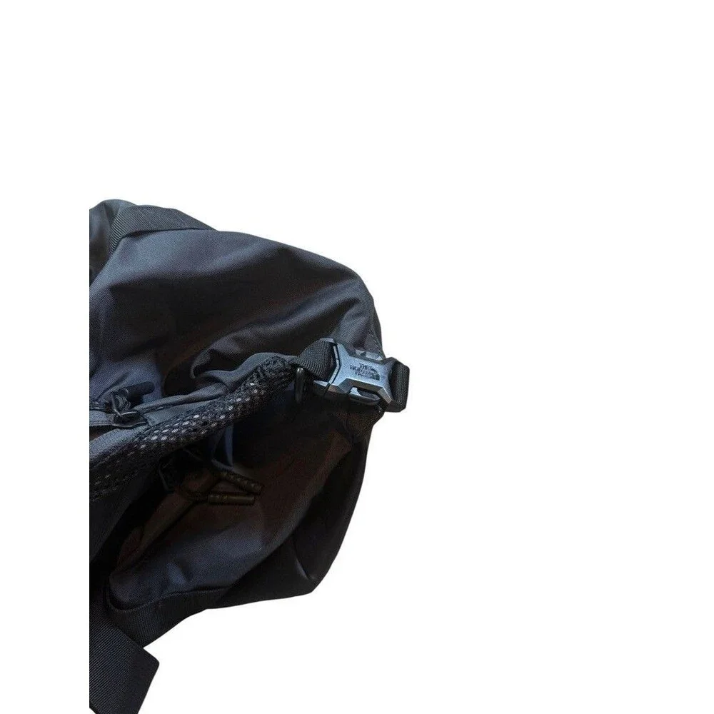 The North Face TNF Small Camp Duffel Travel Tote Bag - Company Logo - Black